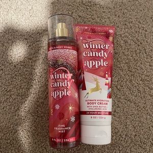 winter candy apple